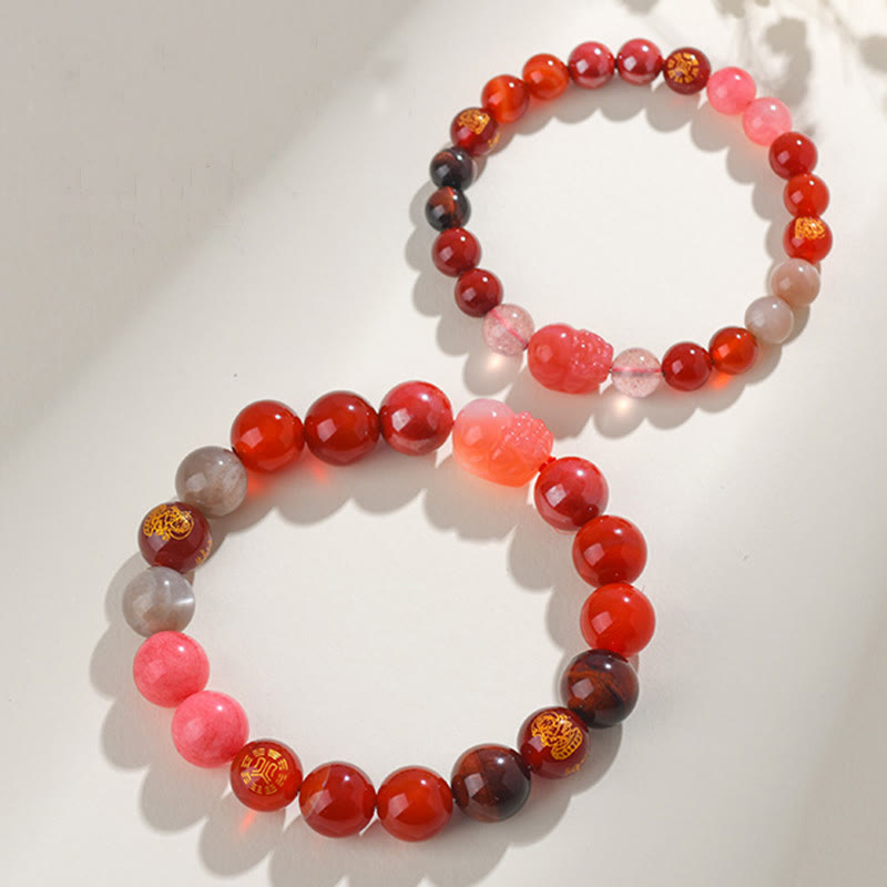 Five Elements Pixiu Wealth Bracelet for Prosperity