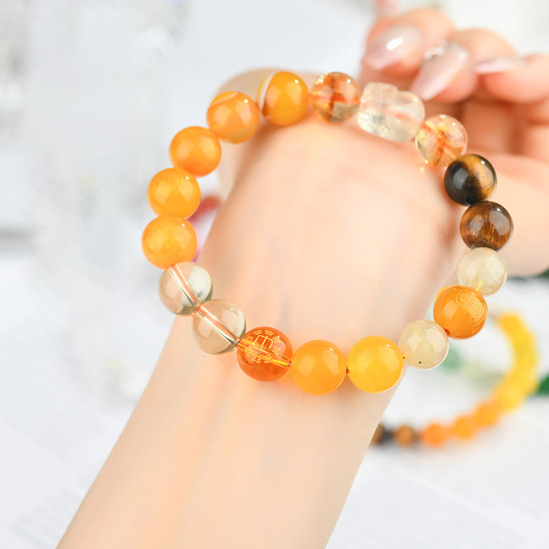 Five Elements Pixiu Wealth Bracelet for Prosperity