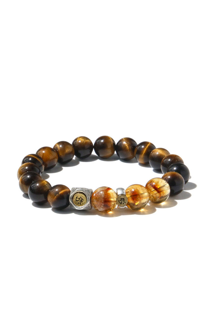 Tiger - Zodiac Sanskrit Bracelet