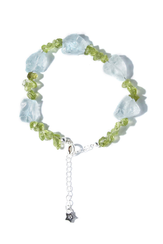 Taurus Peridot Zodiac Bracelet