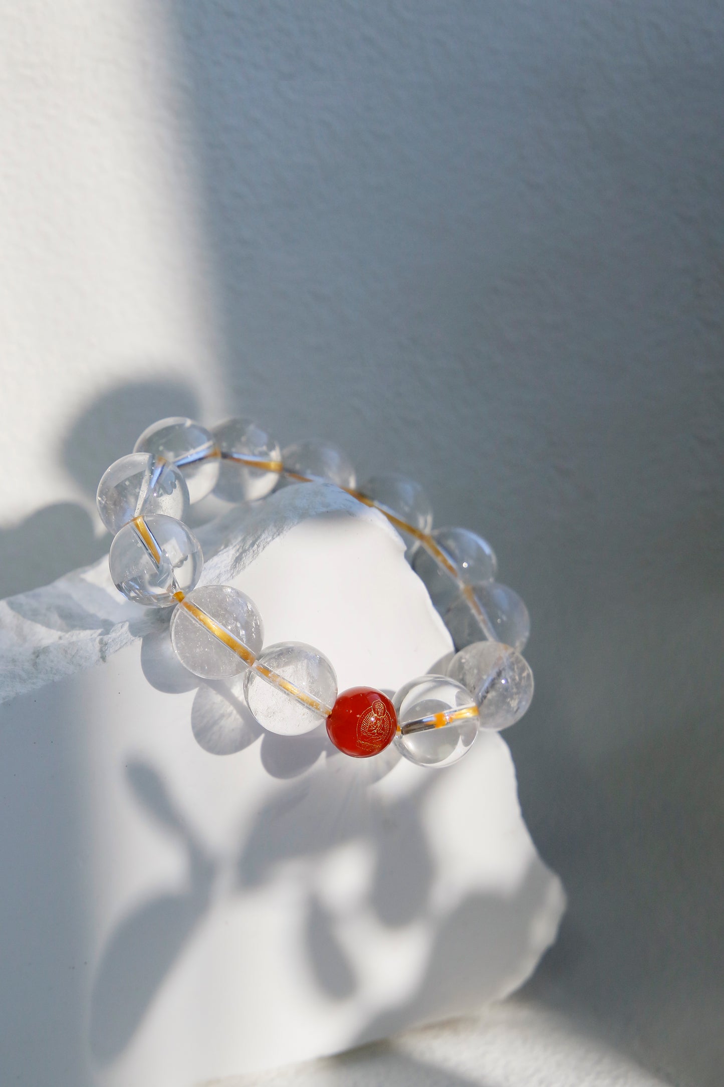 Clear Quartz Zodiac Guardian Bracelet