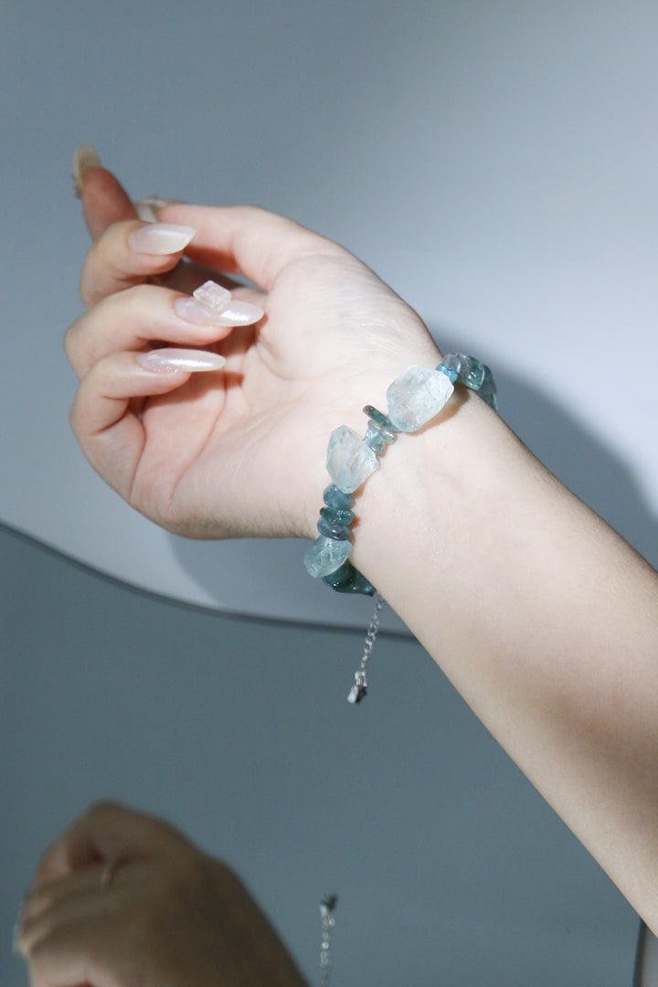 Aquarius Citrine Zodiac Bracelet