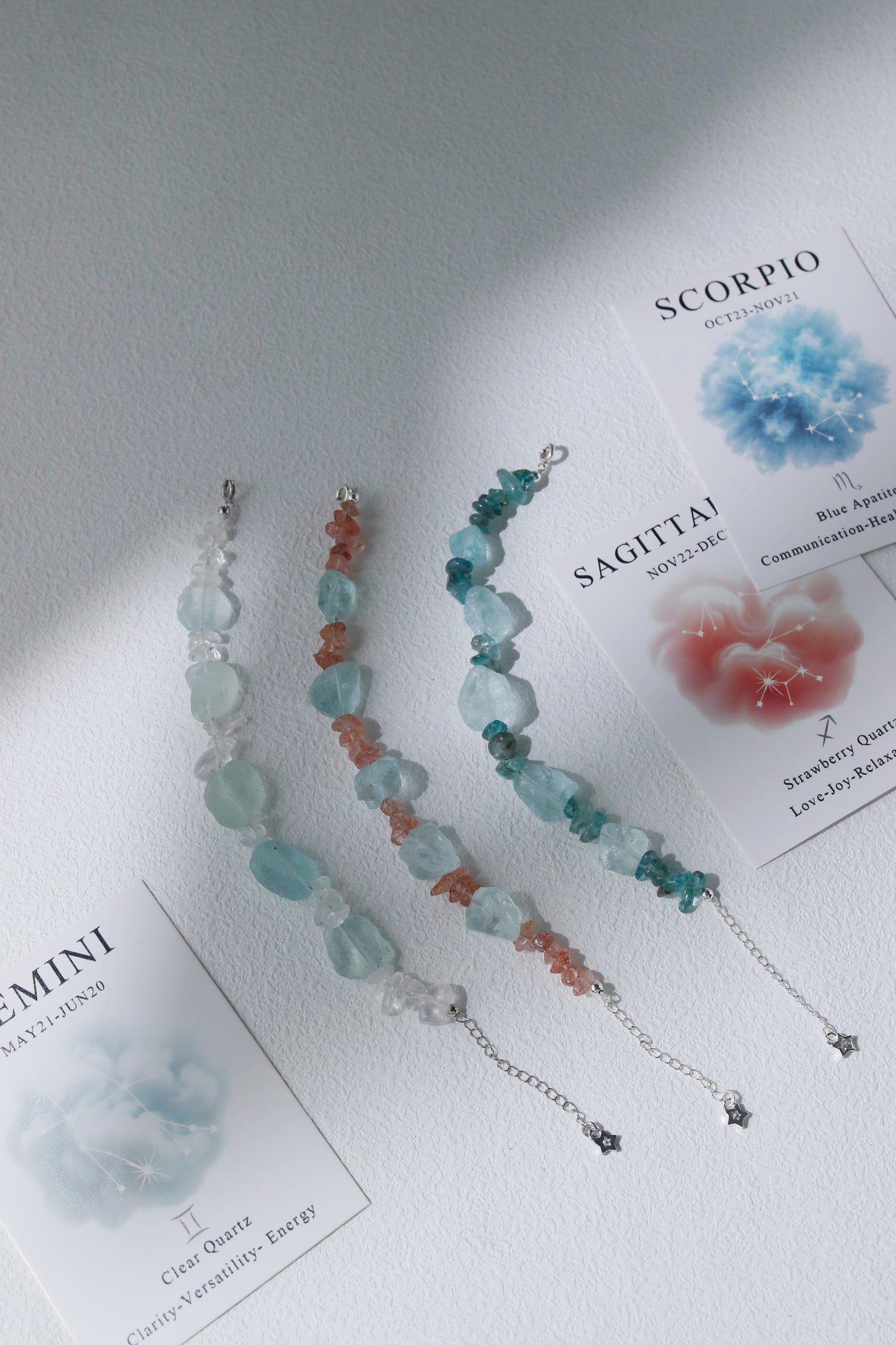 Capricorn Rutilated Zodiac Bracelet
