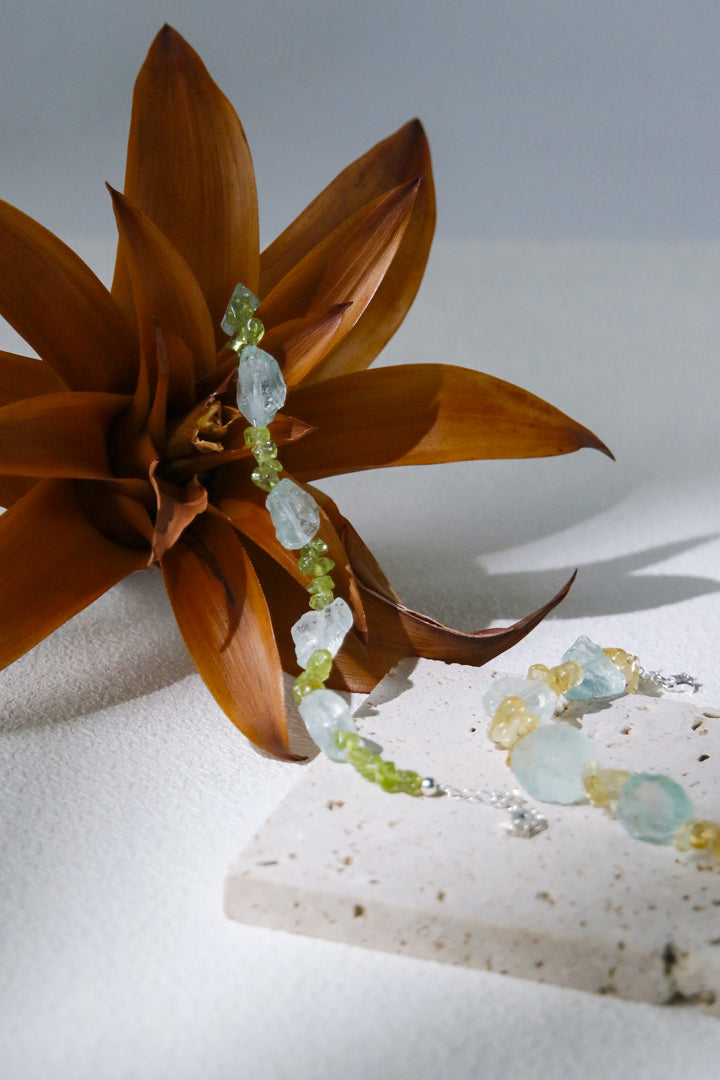 Taurus Peridot Zodiac Bracelet
