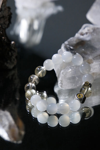 Rooster - Zodiac Sanskrit Bracelet