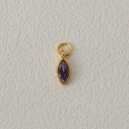 Birthstone Necklace – Gold Vermeil