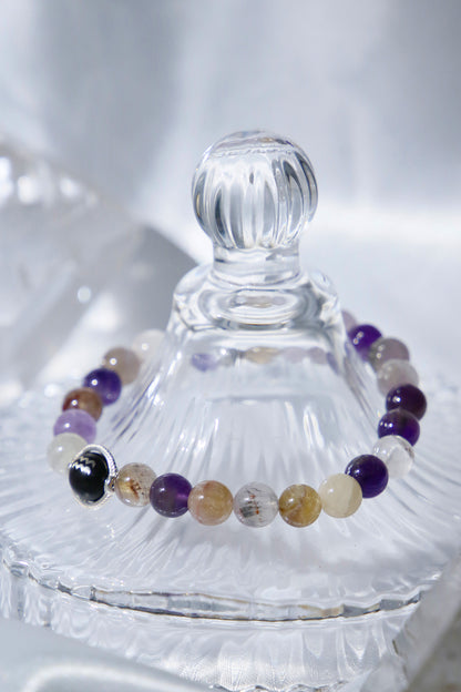 Super Seven Aquarius Zodiac Bracelet