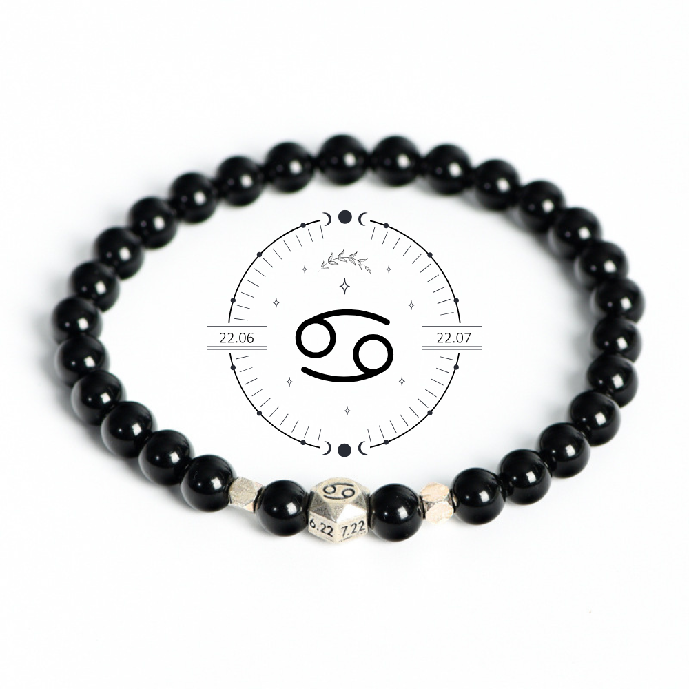 Obsidian Zodiac Protection Bracelet
