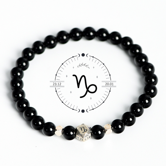 Obsidian Zodiac Protection Bracelet