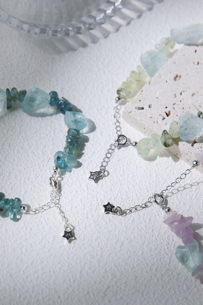 Virgo Fluorite Zodiac Bracelet
