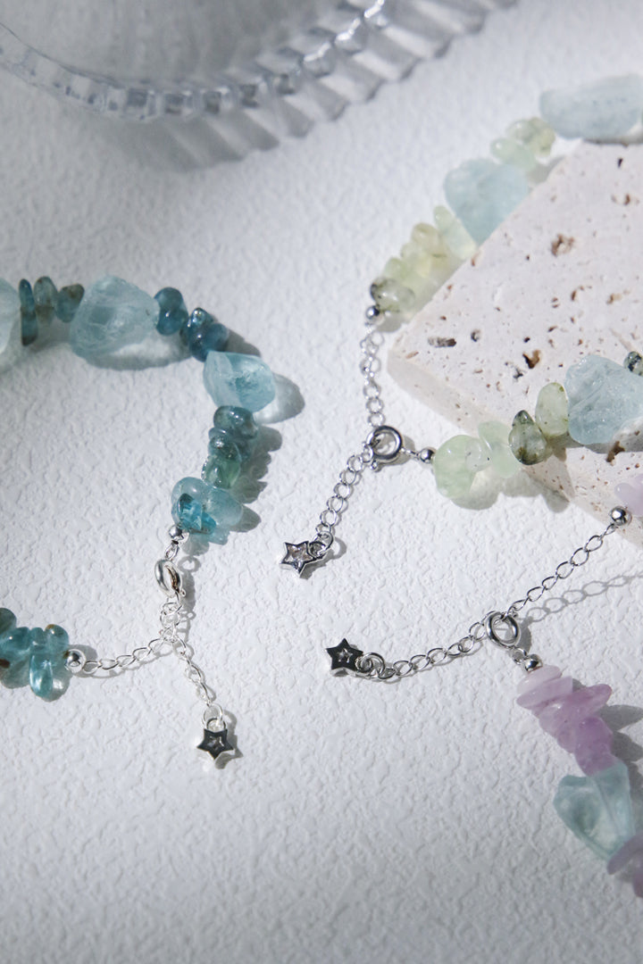 Aries Lepidolite Zodiac Bracelet